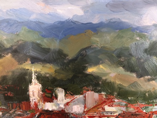 Cuenca - Looking East
12 x 16 cm
